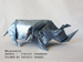 Photo Origami Rhinoceros, Author : Fumiaki Kawahata, Folded by Tatsuto Suzuki